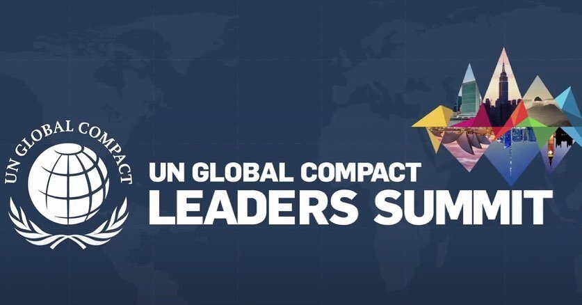 UN GLOBAL COMPACT - LEADERS SUMMIT JUNE 16- THE YEAR OF AMBITION:  I am Feeling blessed and honored. I was among more than 20,000 attendees from 180+ countries who gathered to call for increased corporate ambition to accelerate progress towards the S