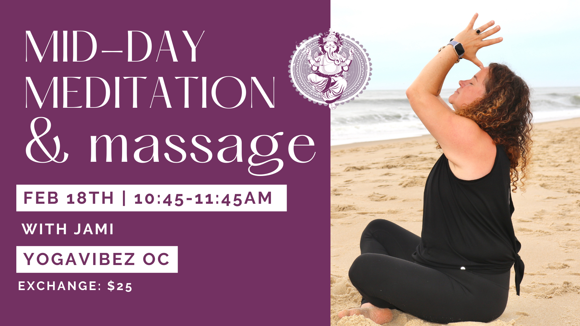 Mid-day Meditation &amp; Massage-OC