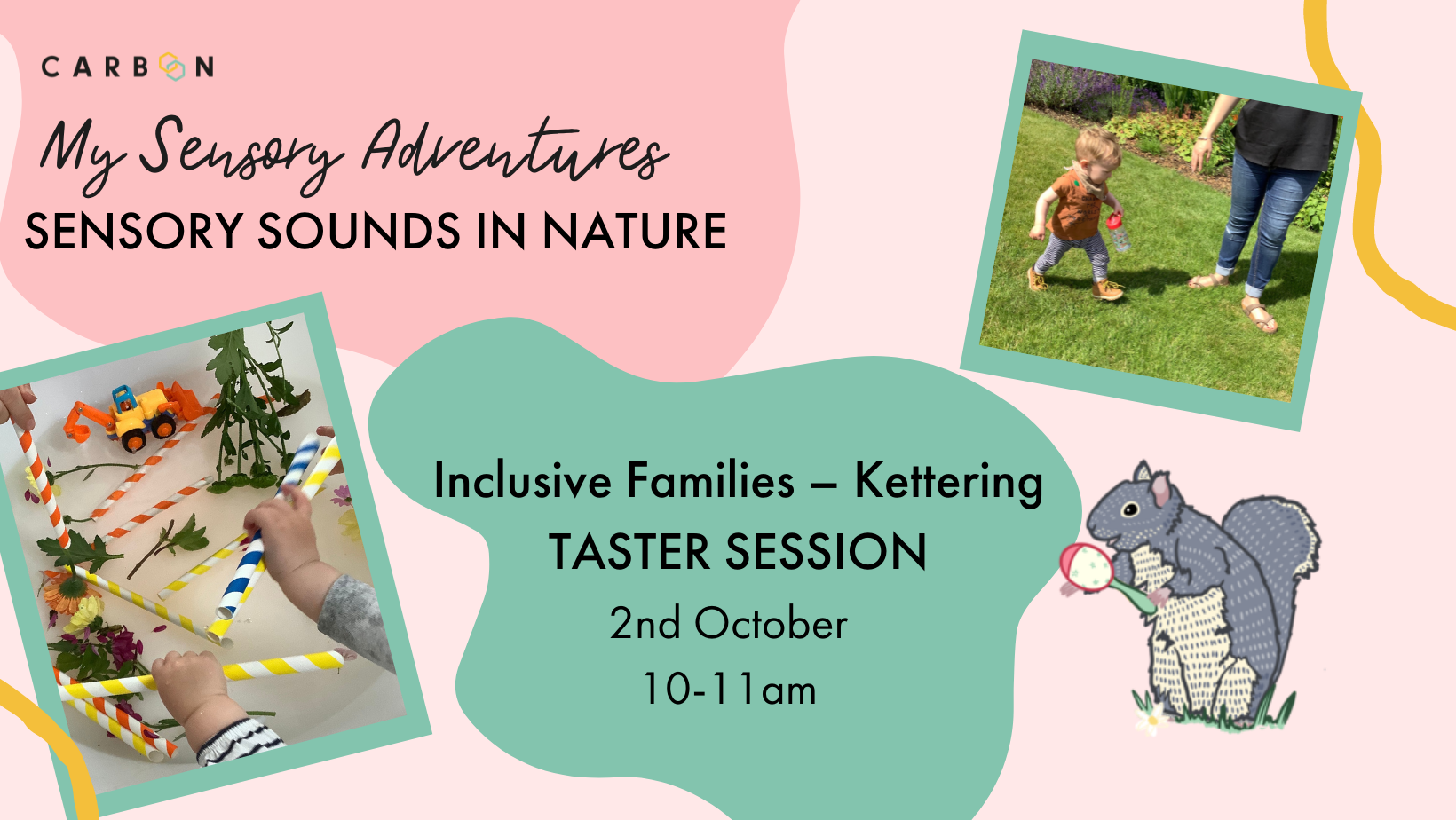 Inclusive Families Sensory Sounds in Nature: Taster Session (Kettering)