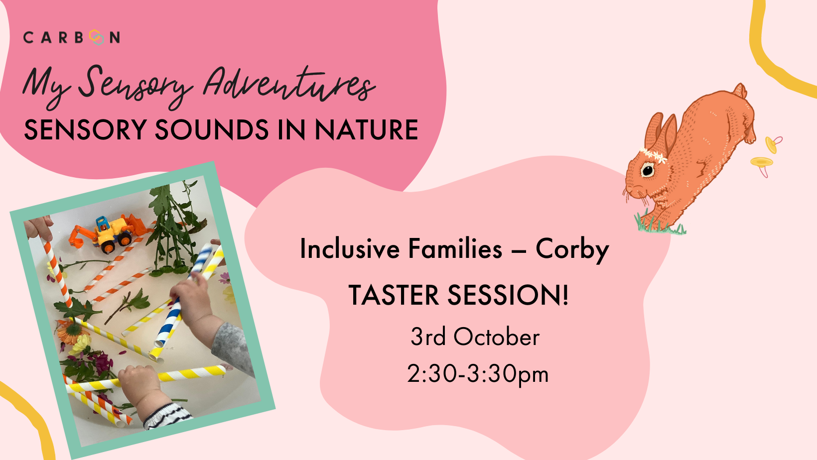 Inclusive Families Sensory Sounds in Nature: Taster Session (Corby)