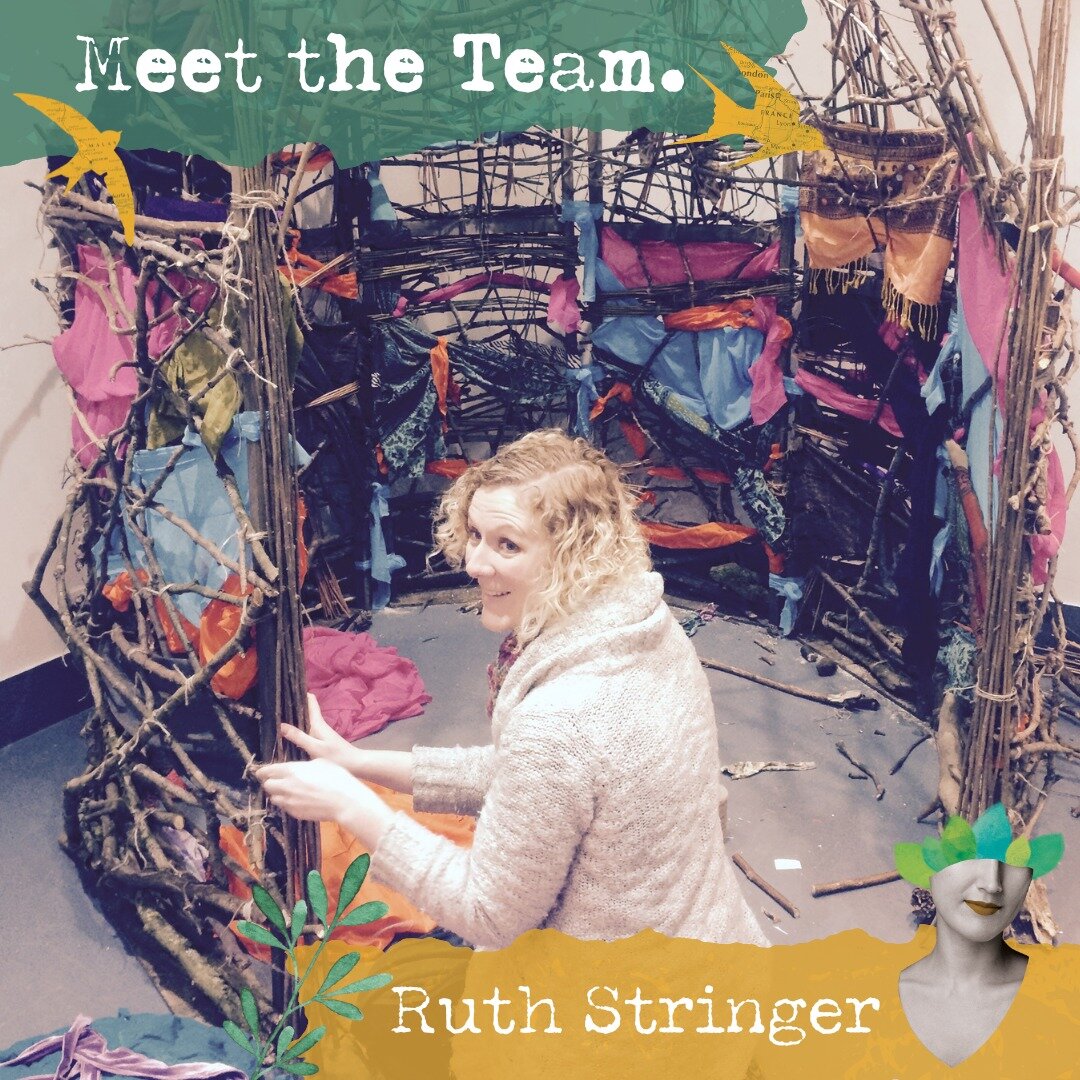 Meet Ruth Stringer, our Designer &amp; Heritage Square Lead Artist ✨🌱

Ruth is a set and costume designer based in South Wales. Her favourite projects seek out unusual and outdoor spaces, embed the heart of the community, and celebrate green practic