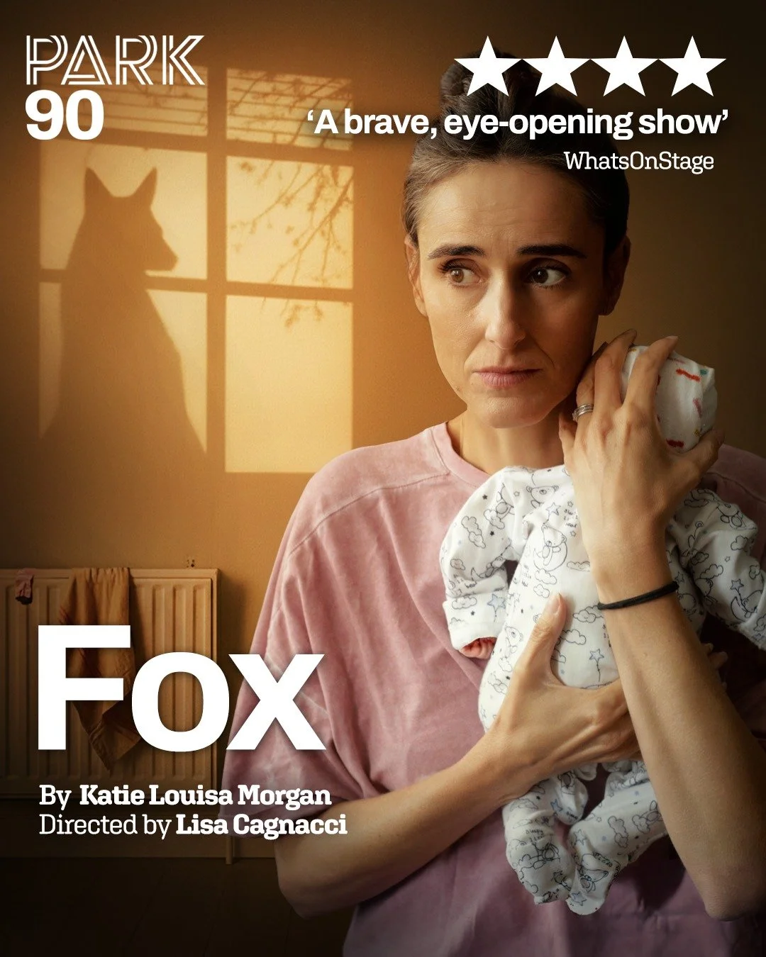 FOX is coming to Park Theatre next month 🦊 tickets now released!

Inspired by true events, Fox is a brutally honest and insightful exploration of new motherhood in an increasingly isolating society. A sharply observed drama that examines our complex