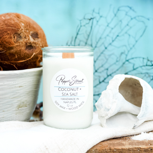 Coconut + Sea Salt Candle