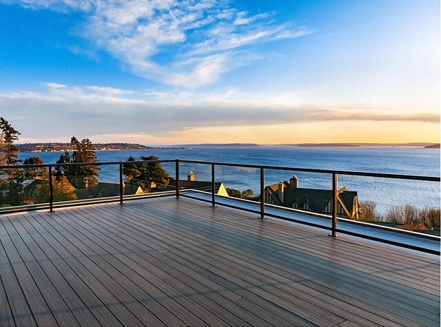 We can&rsquo;t stop thinking about this rooftop deck and all the sights to take in from this magnificent Magnolia house. Thank you for capturing @andreww_claritynw listed by @lisaturnurerealestate MLS# 1578647