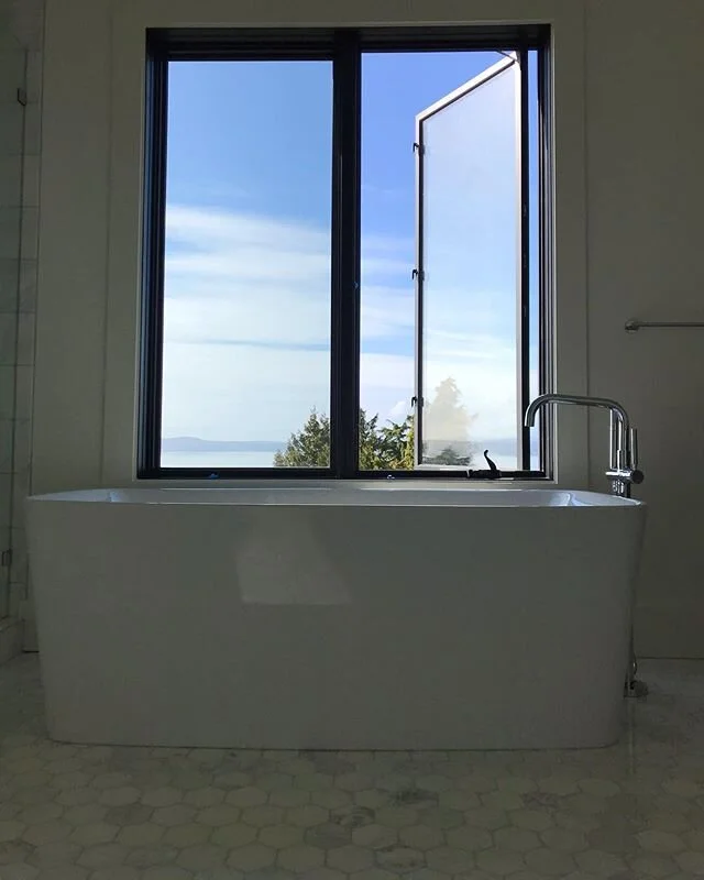 Time to draw a bath on this gorgeous Seattle Monday