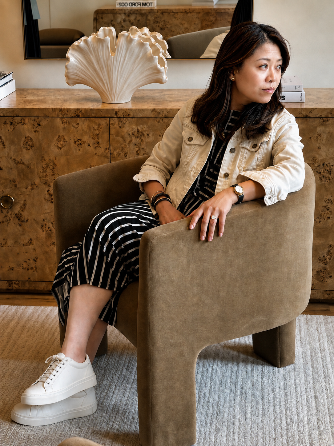 Catherine Chan-Murphy, founder of Studio Mintelier, a Buckinghamshire-based interior design studio.