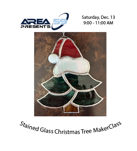 Stained Glass Christmas Tree MakerClass (Dec. 13)