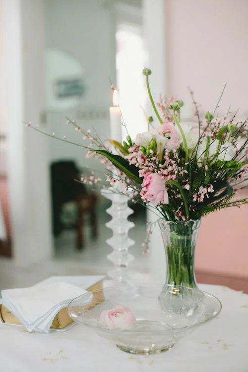 Heleän kaunis kastejuhla tytölle