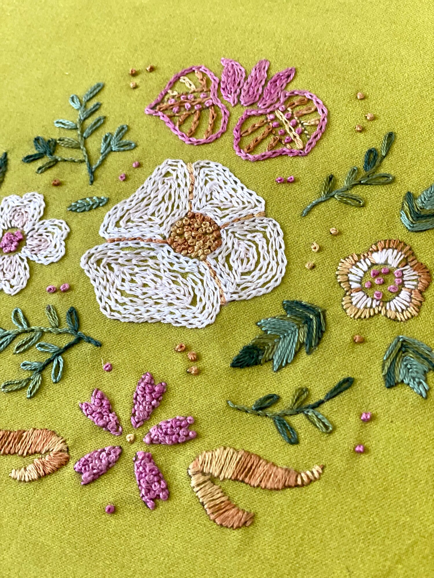 Meadow Flowers Embroidery Kit — Judith & Lily
