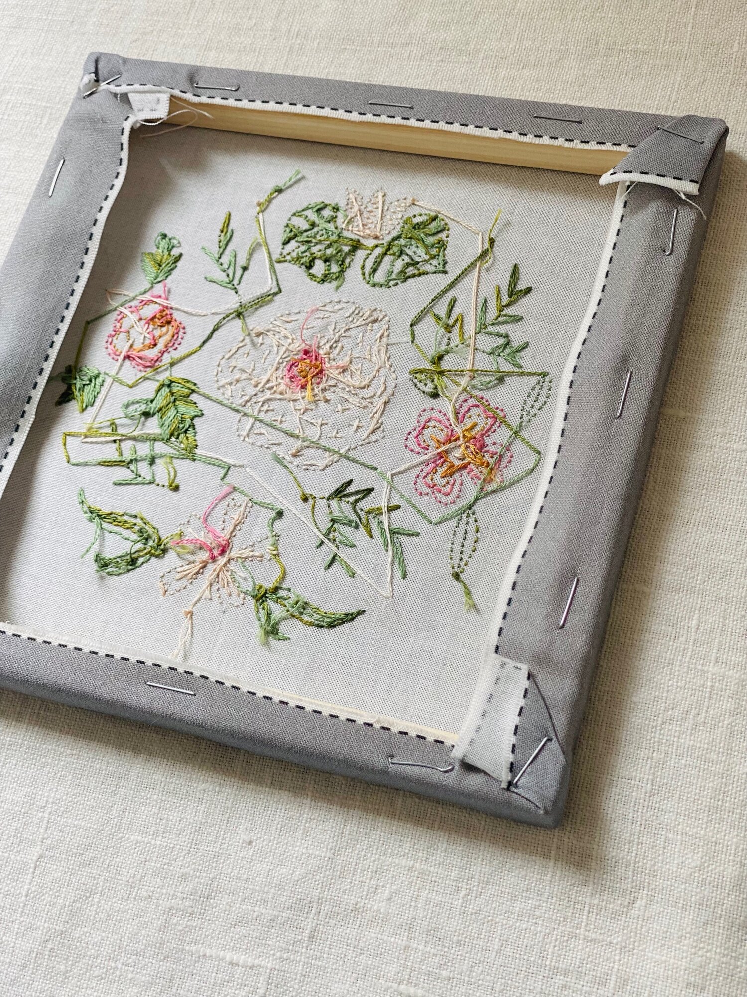 Attaching Your Canvas To A Stretcher Bar Frame-Serendipity Needleworks