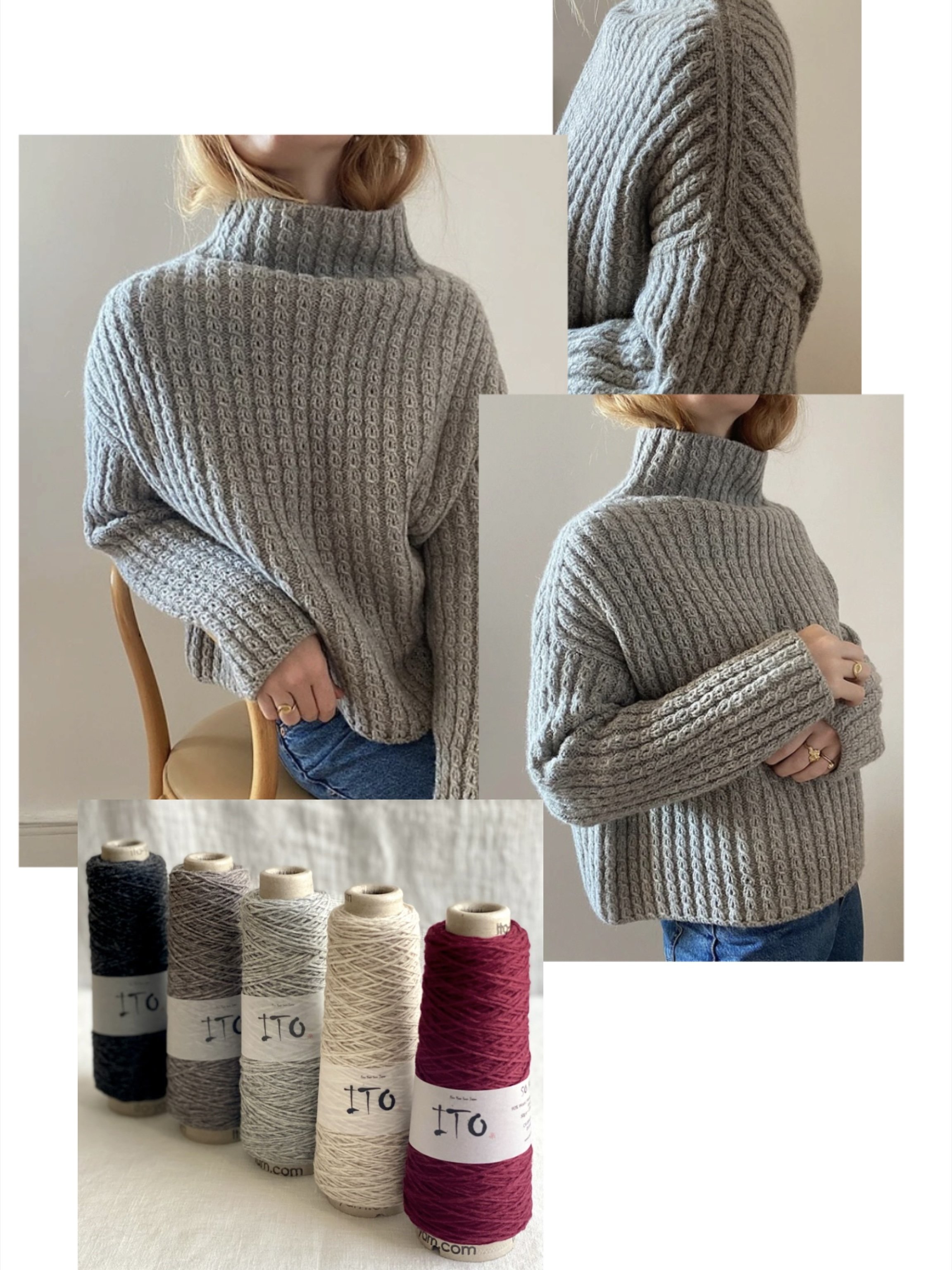 Design Board (sweaters — Judith & Lily
