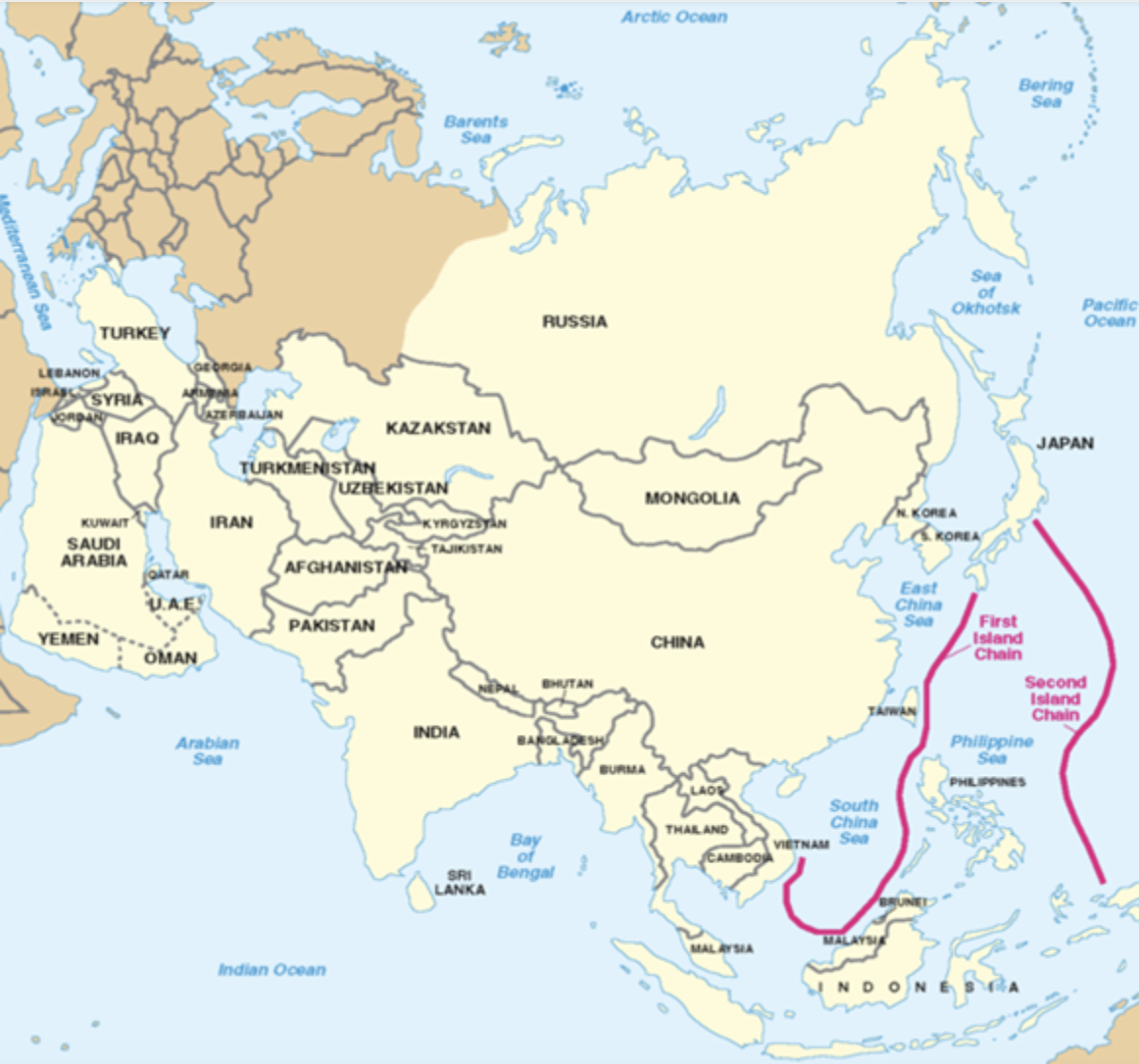 Gasping for Air in the Maritime Space: The Island Chain Containment Strategy in East Asia