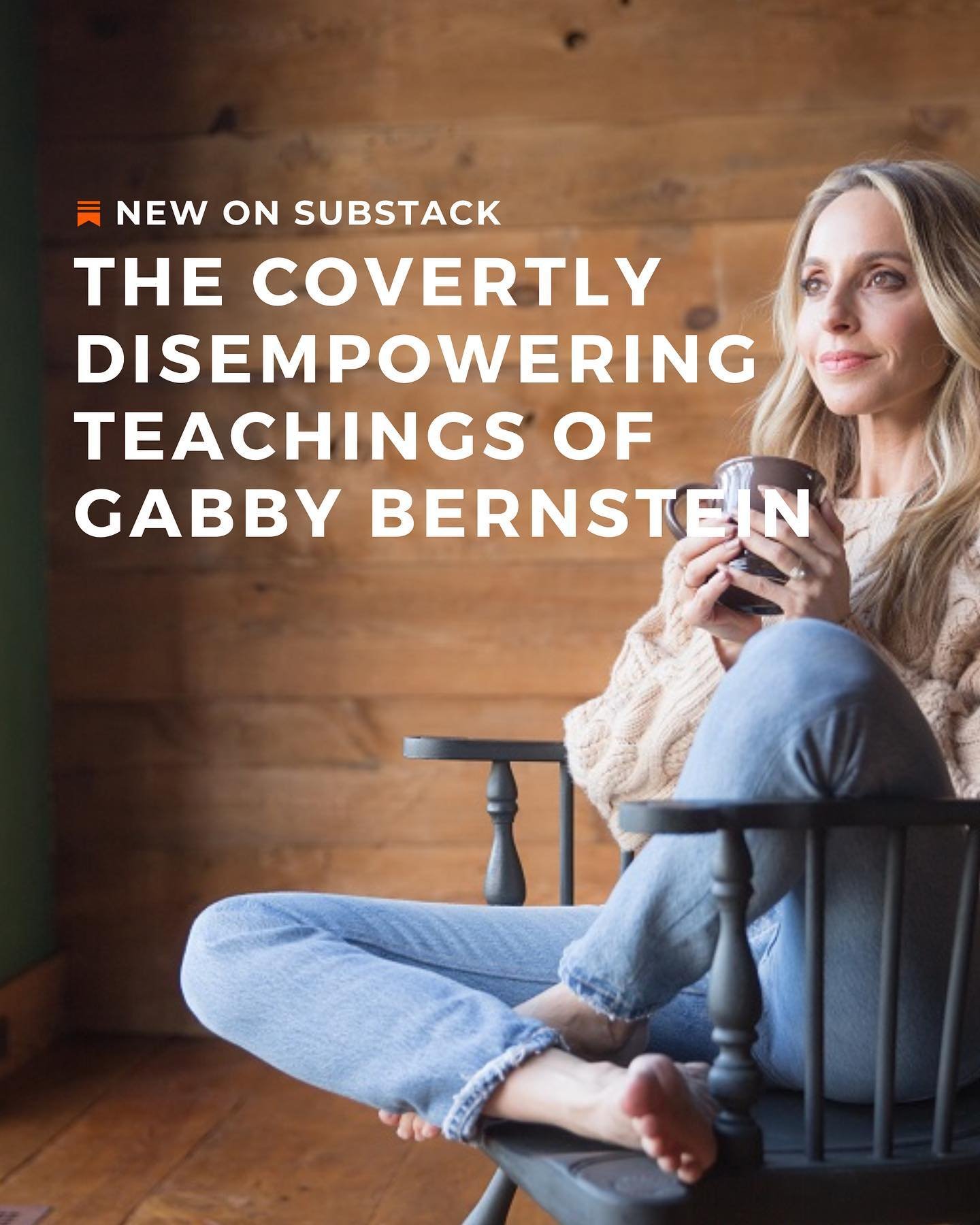 Did you catch the discussion on Gabby Bernstein as it unfolded in my stories?

We covered everything from the Law of Attraction to the repressed memory movement to Big Pharma to trauma to signs to judgment and then some!

If you&rsquo;re curious or m