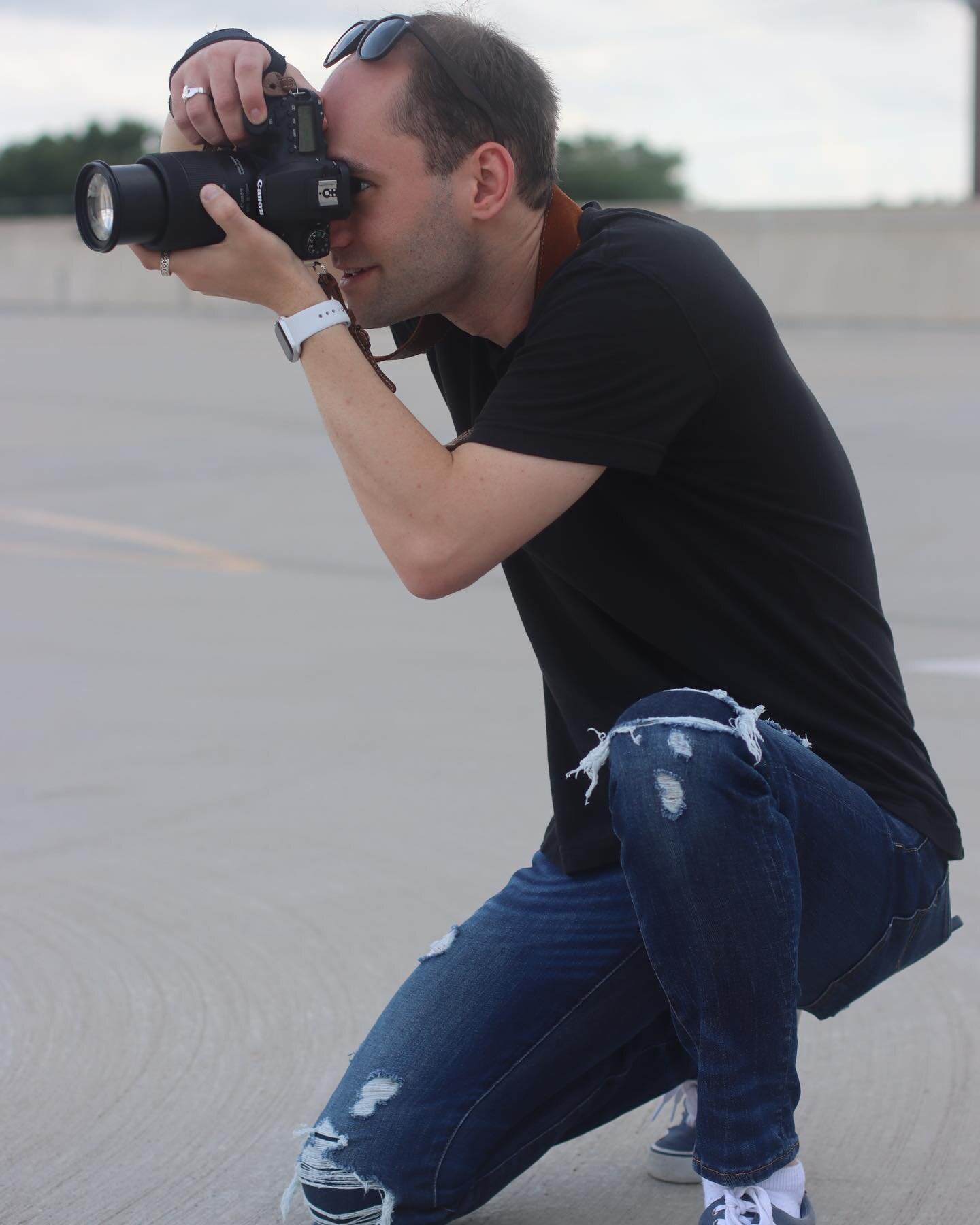 Happy #NationalCameraDay Everyone! We&rsquo;re wishing all our photographers a great and beautiful day!! Pictured is @andrewmckeough in his natural element captured by the amazing @laurenbrooksdesigns 📸