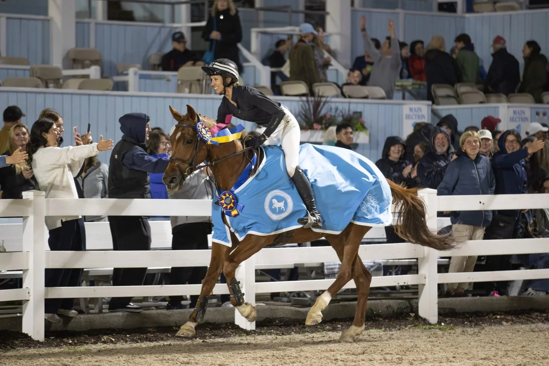 Potter and Spencer Claim Sunday Championships at the 130th Devon Horse Show