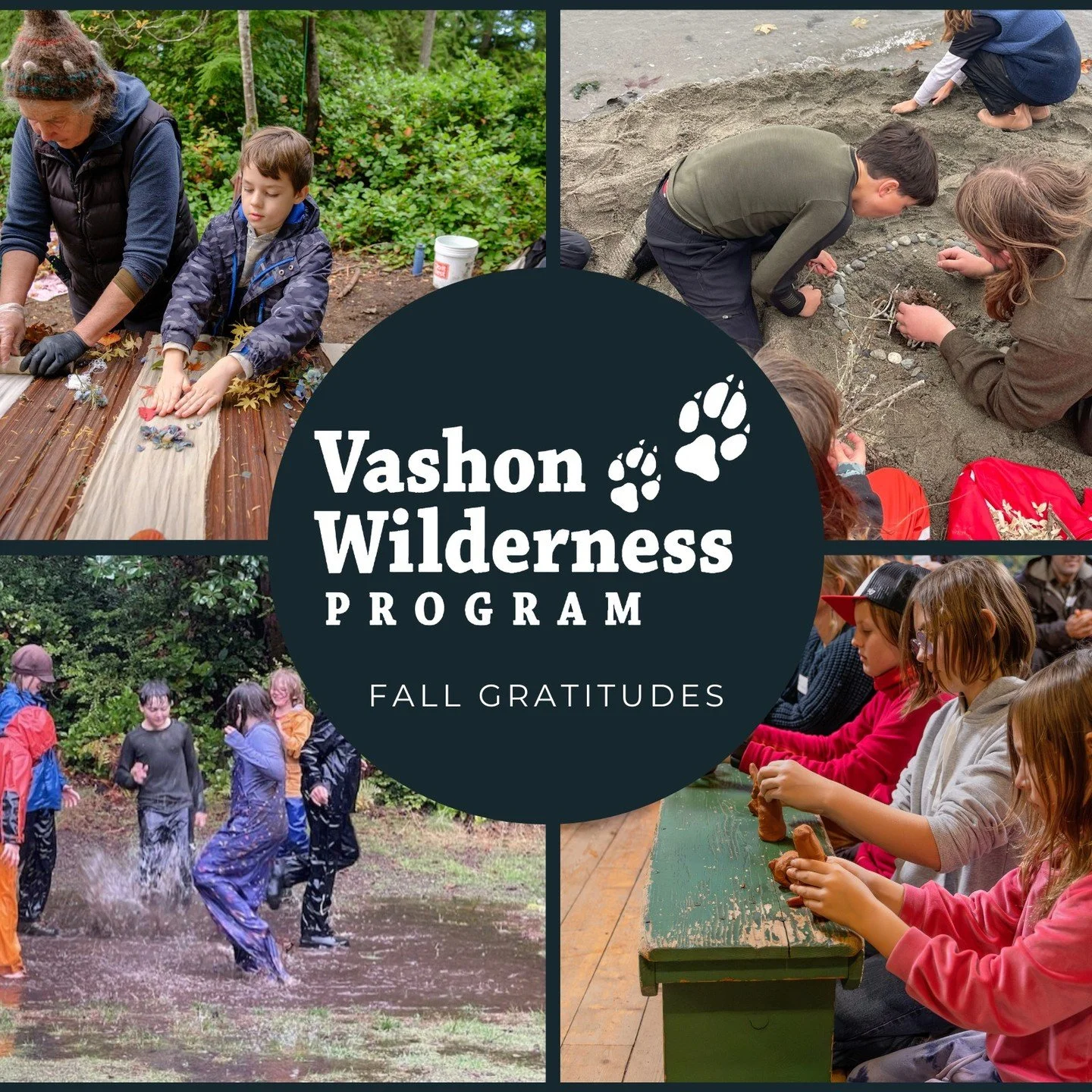 This fall at VWP was full of magic: foraged berries, rain puddles turned playgrounds, beach adventures, creative sand-and-clay sculptures, and forest wanders that reminded us of how rooted we are in nature. Mentors, kids, parents, grandparents &mdash