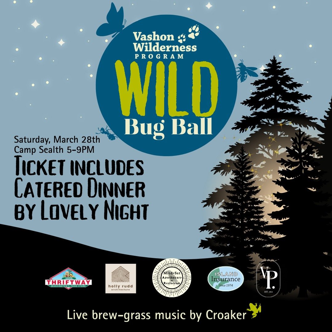 🐞✨ The Wild Bug Ball &amp;✨Dinner✨ is buzzing closer!

Yes, your ticket includes a delicious catered dinner by @lovelynightseattle and desserts by local bakers! 

Great company, exceptional food, local music by Croaker, and a magical night out suppo