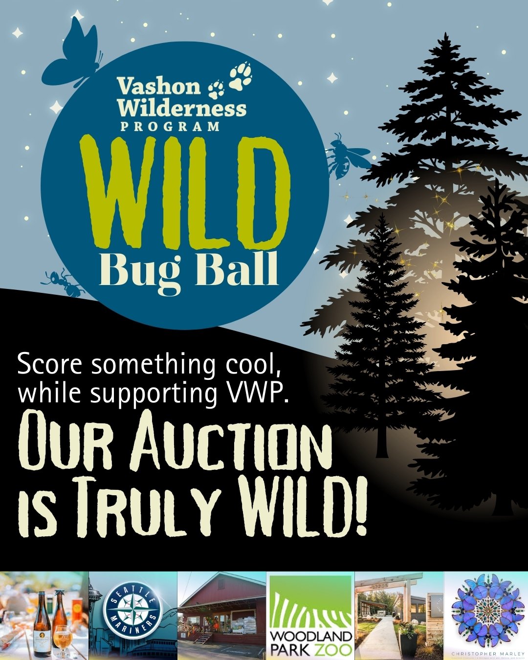 🌿✨ The Wild Annual Online Auction ✨🌿 is packed with incredible items, experiences, and local treasures you won&rsquo;t want to miss!

👉 Browse &amp; start bidding from link in bio!

Every bid supports Vashon Wilderness Program, helping youth grow,