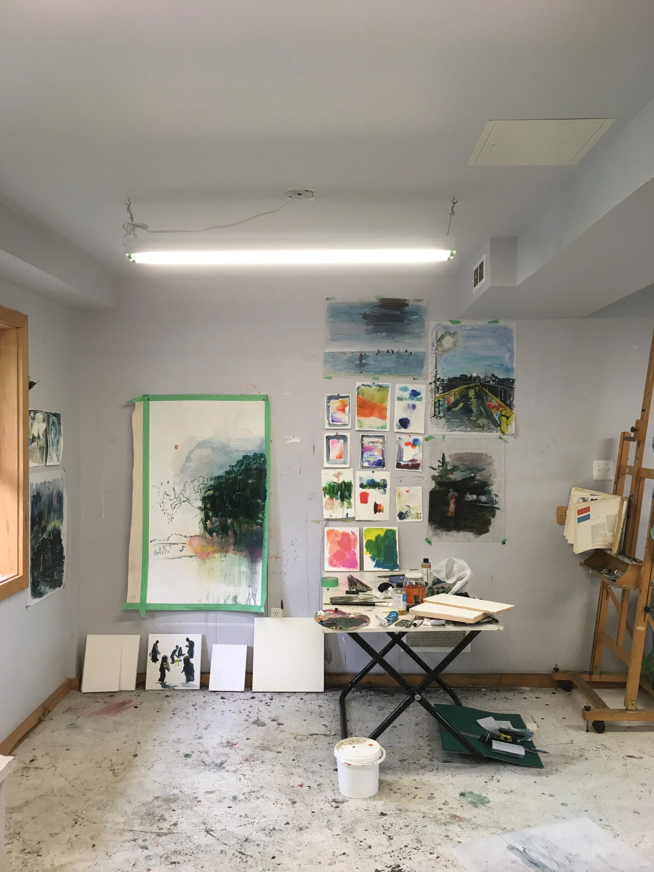  Studio view at Sparkbox Studio, Prince Edward County  