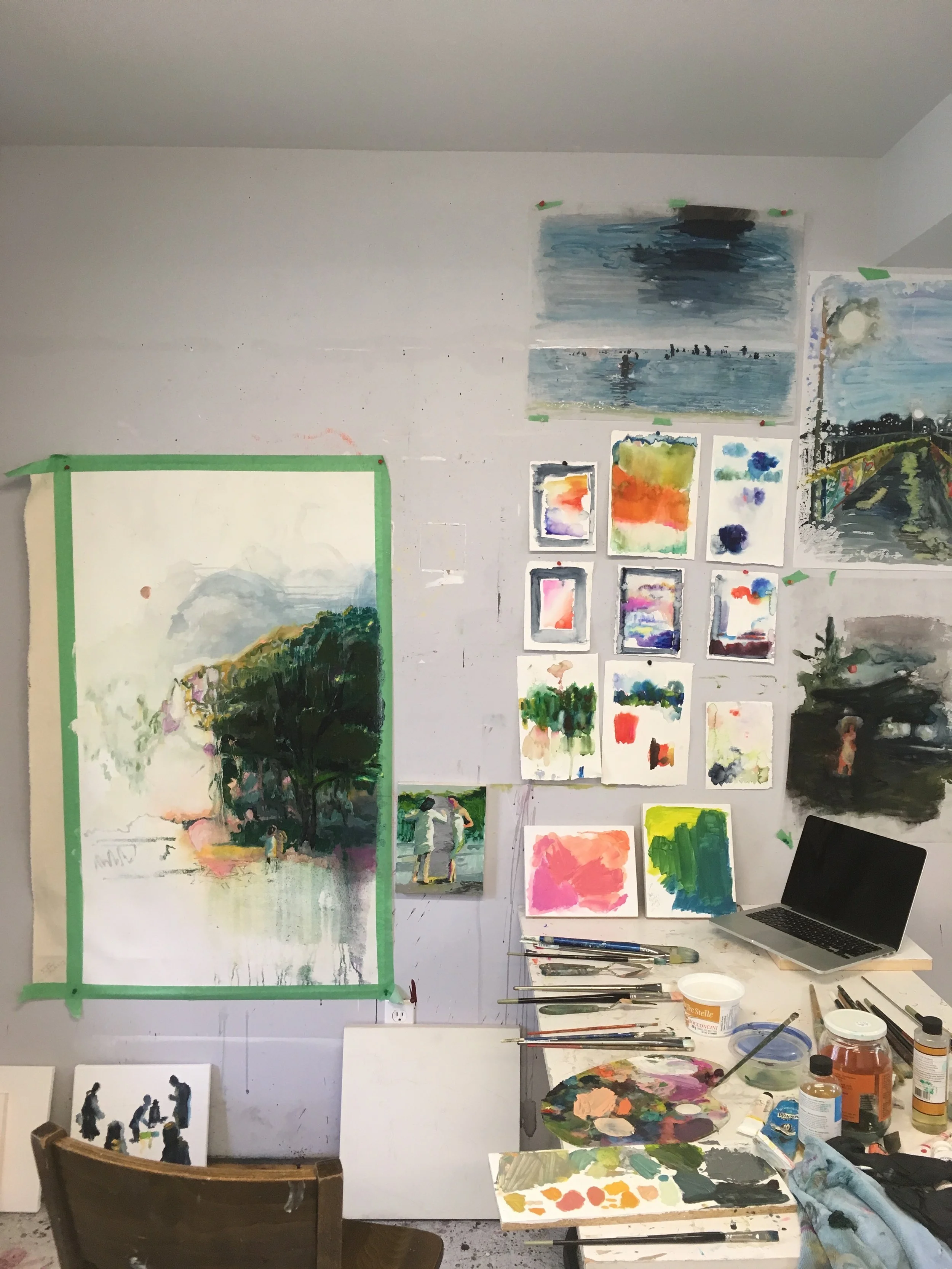  Studio view at Sparkbox Studio, Prince Edward County  