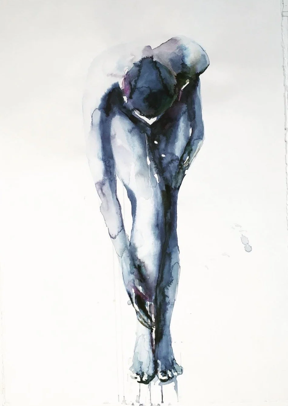  Watercolour on paper, 2018  25 x 38 inch 