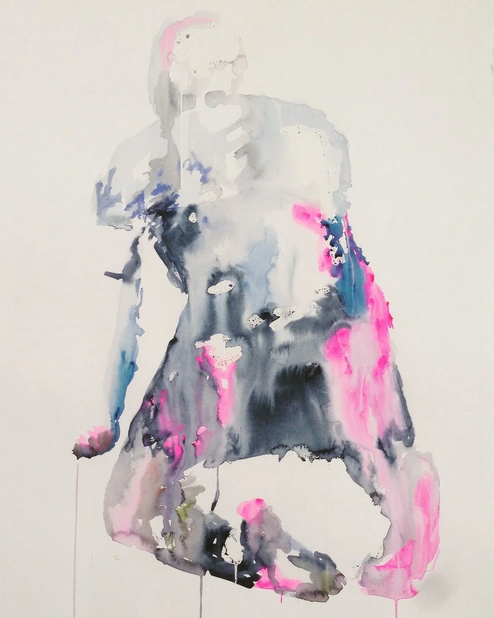  Watercolour on paper, 2016 25 x 38 inch 