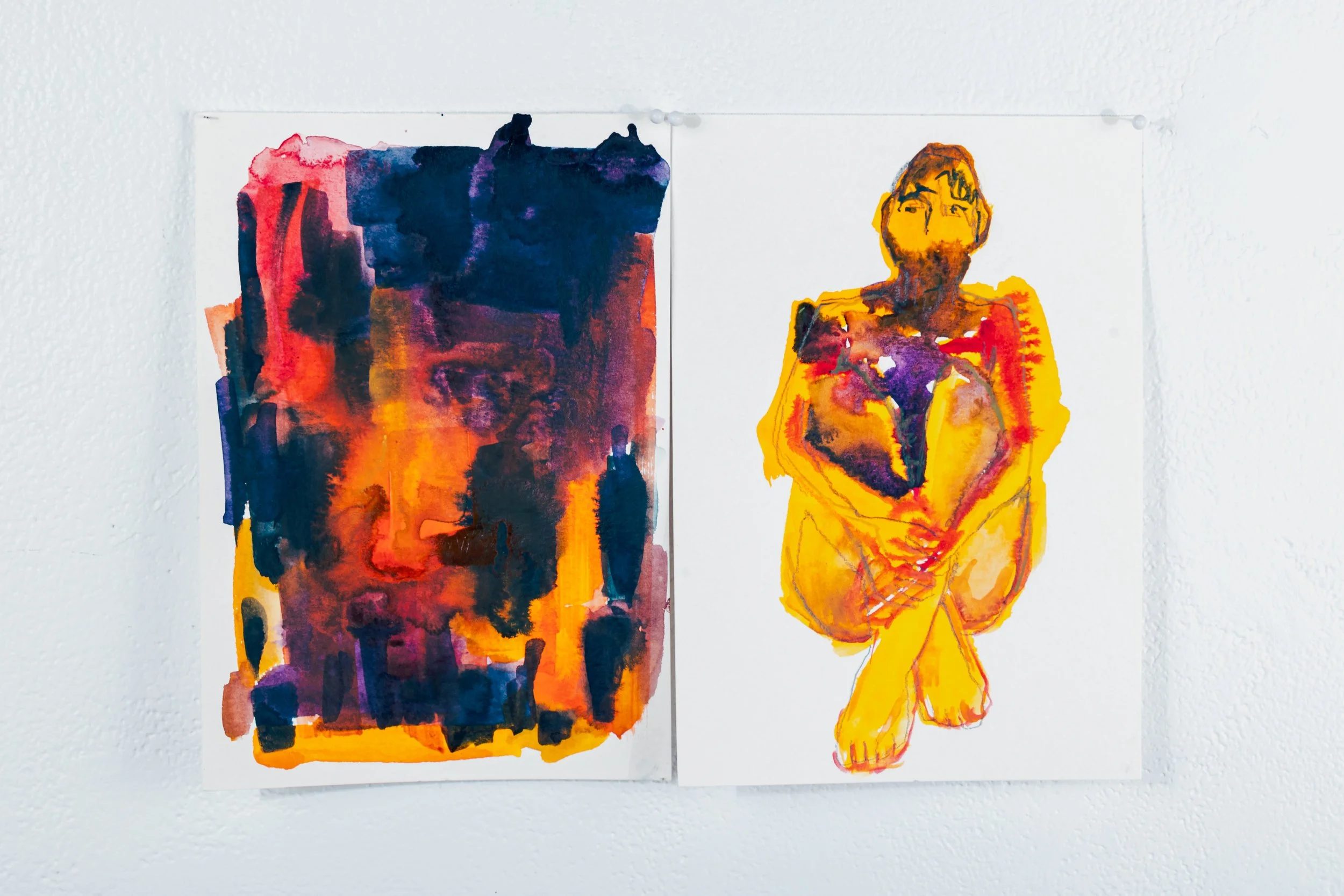 Chromatic Variations: Colour as Subject Diptych No.5