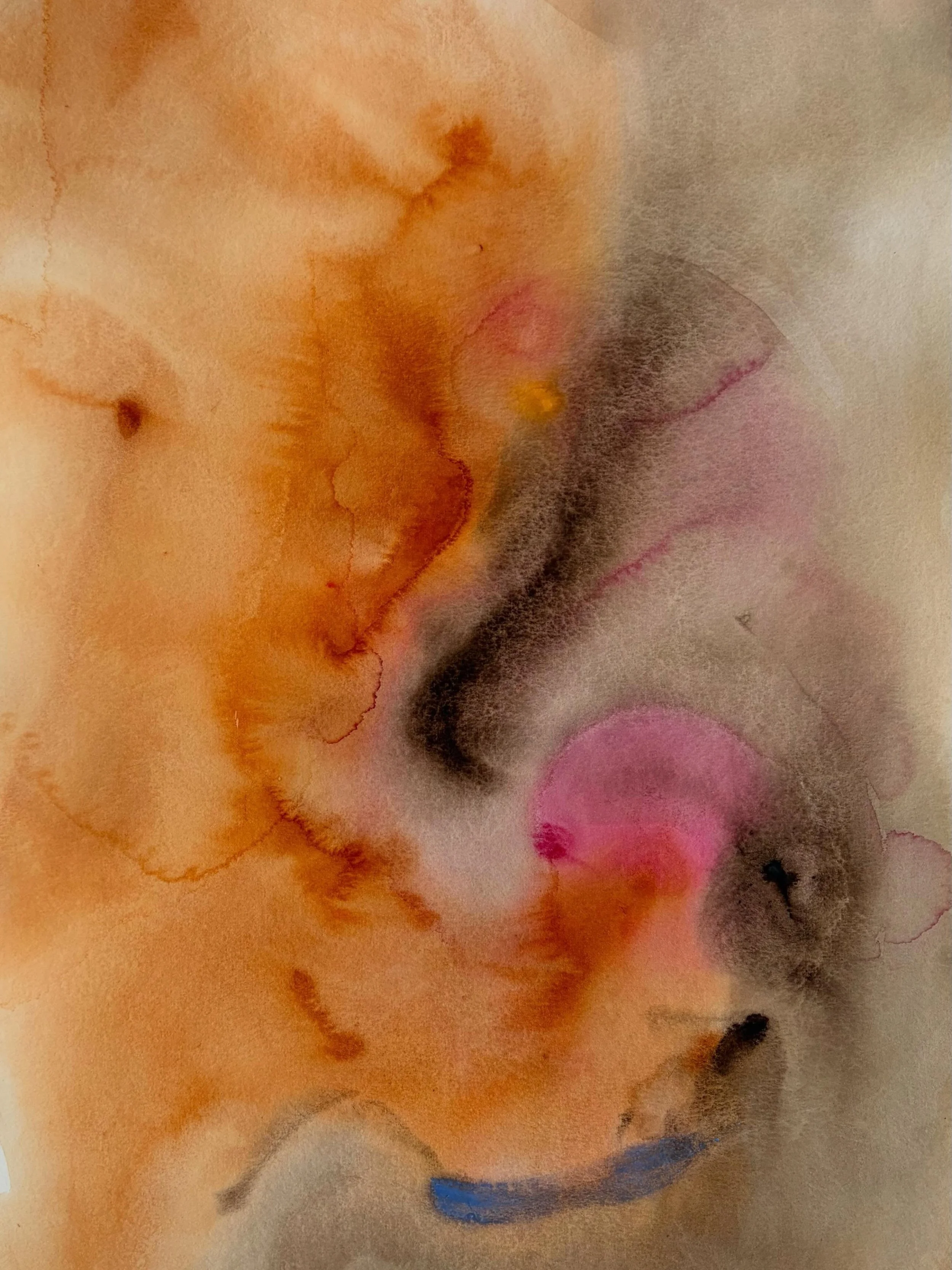 Atmospheres where colour meets, blends and changes

Watercolour on paper, 18 &times; 24 inches.

#watercolourpainting #abstractpainting #contemporarywatercolour #canadianartist #abstractart