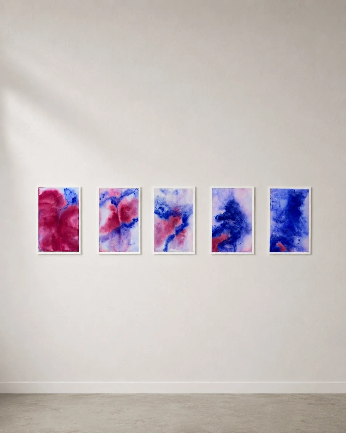 Exploring the movement of colour.

I often think about how colour moves in nature, like clouds at dawn moving across the sky, and I wanted to explore that feeling through watercolour. 

#watercolourpainting #contemporarypainting #abstractwatercolour 