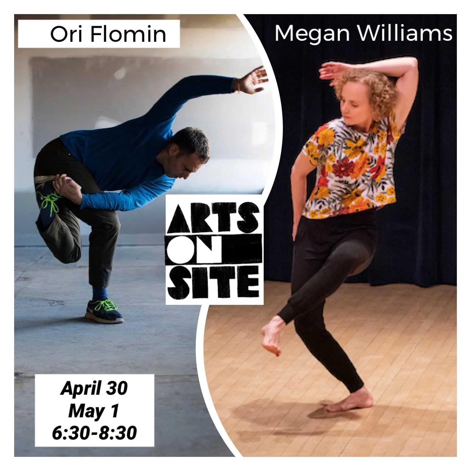 Performances at Arts on Site, NYC  -April 30 and May 1, 2022 !