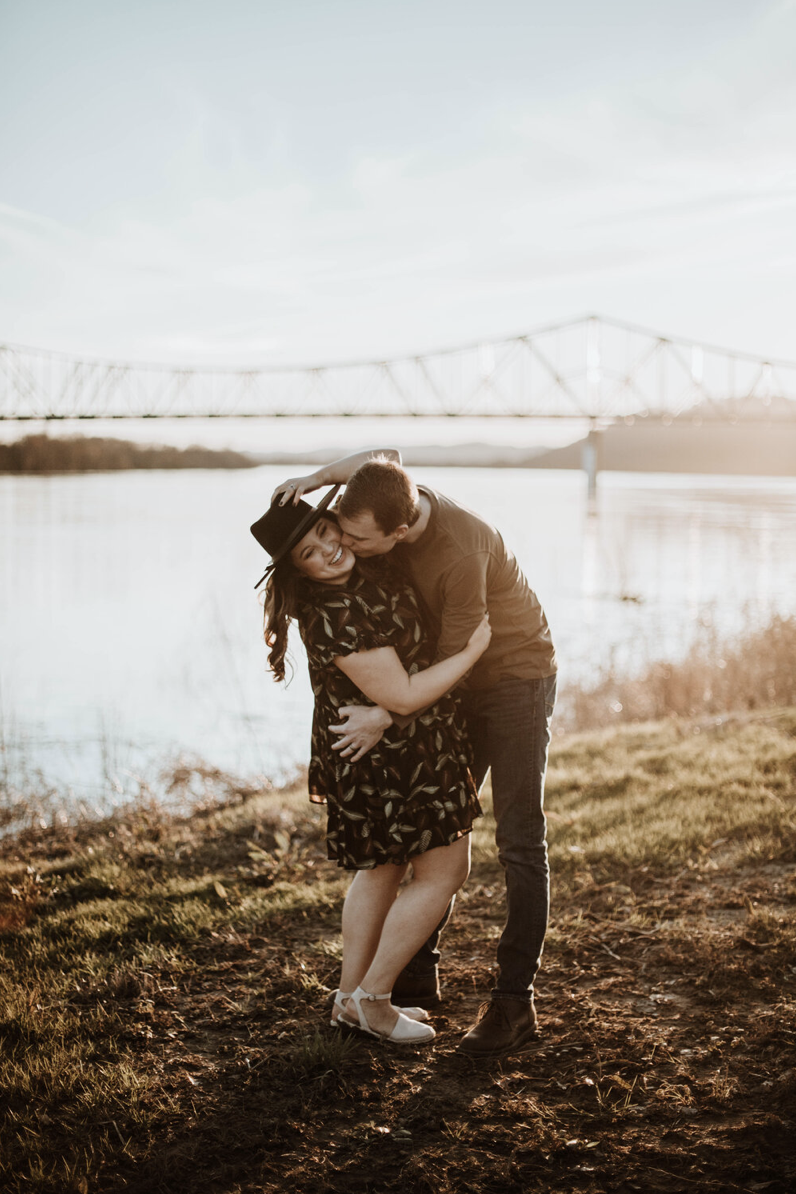 Ohio River Golden Hour Session