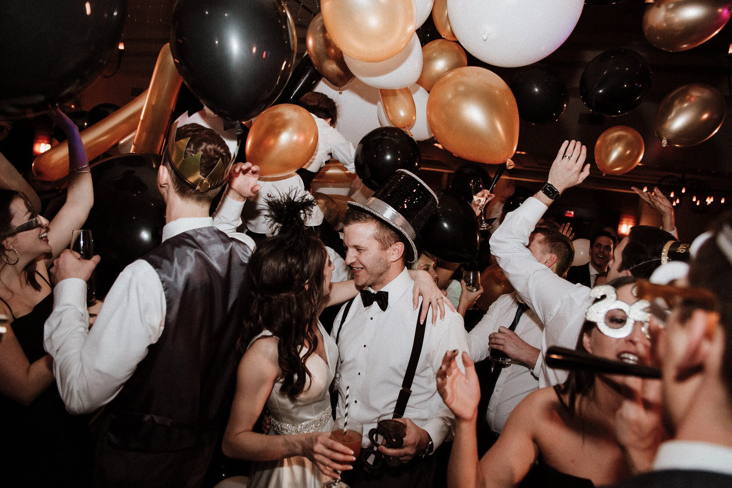 New Year's Eve Wedding in Downtown Columbus