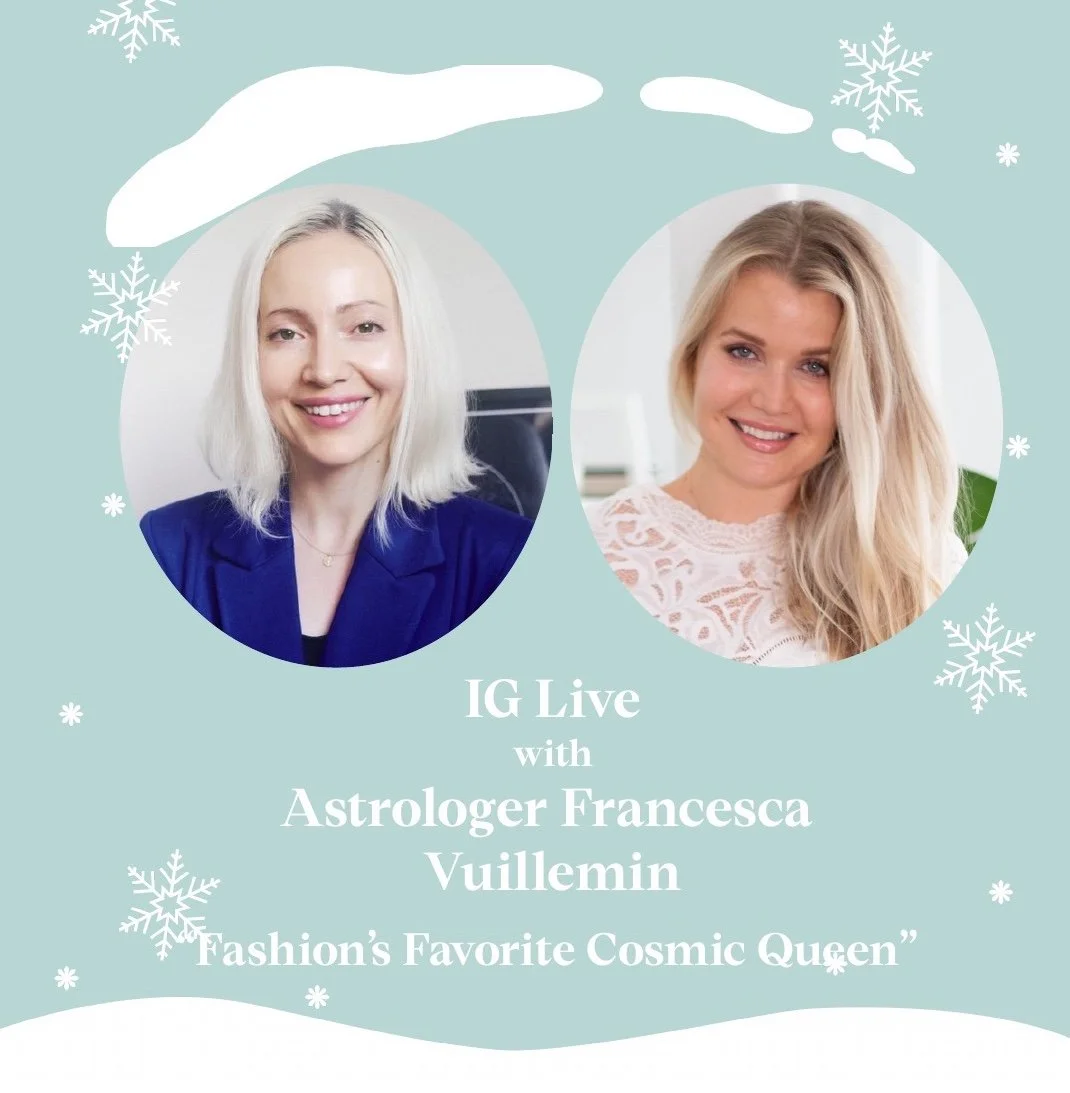 Happy 2023! Astrology &amp; Business Planning With Francesca Vuillemin &amp;  Jenna McKay Of Compass Real estate NYC