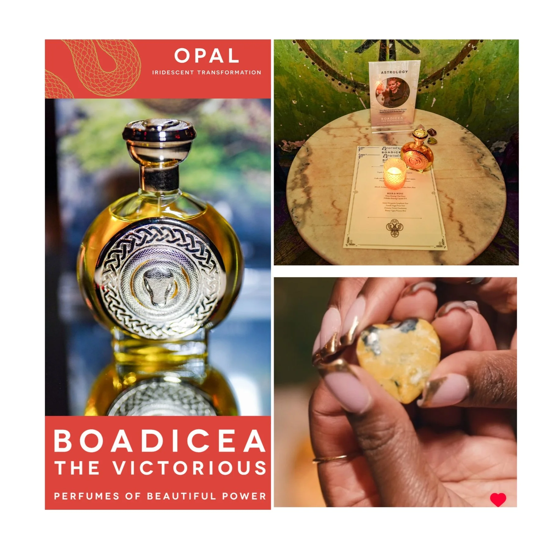 “OPAL” by Boadicea The Victorious In Celebration of the Chinese Lunar New Year of the Earth Snake