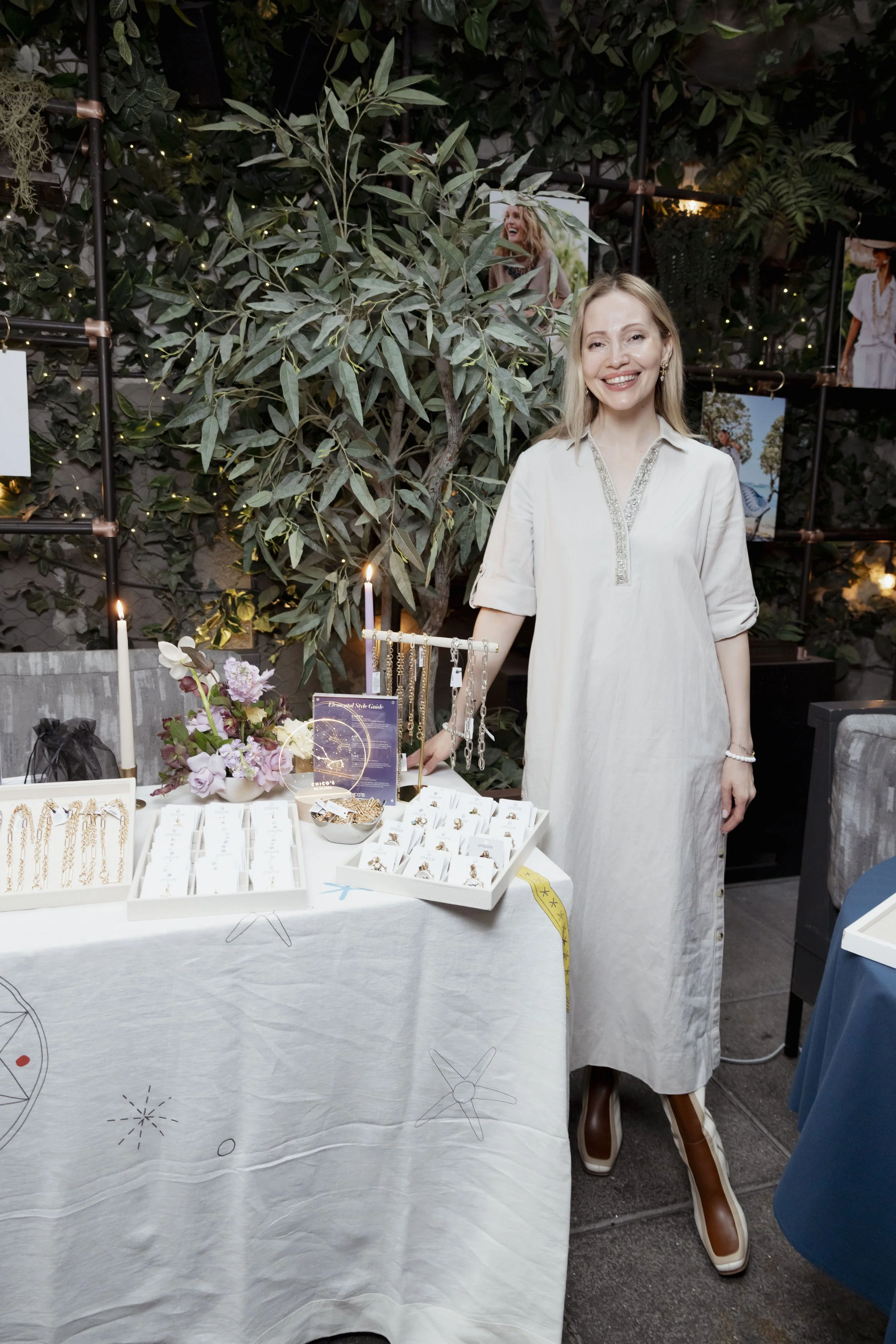 CHICOS DINNER CELEBRATING STYLE &amp; THE ZODIAC FOR THE SUMMER SEASON