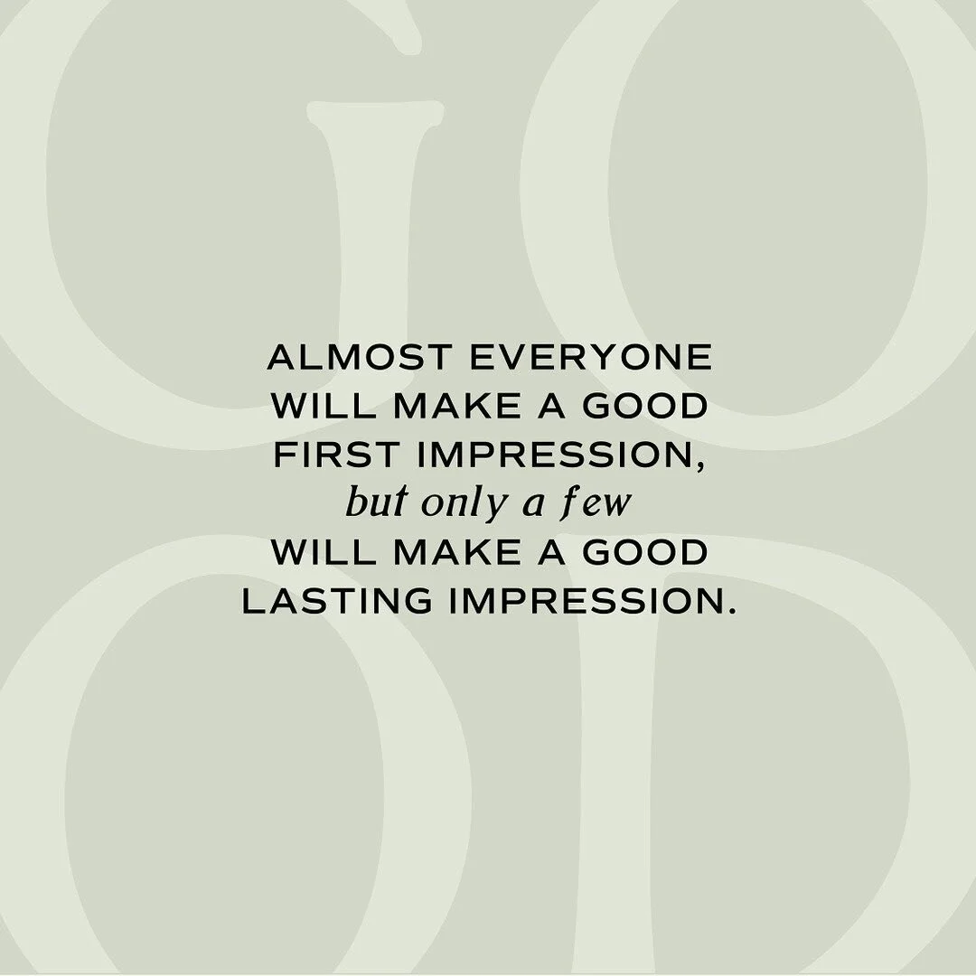 Happy Monday! Hoping this will remind you this week what is important in the long run. 💫