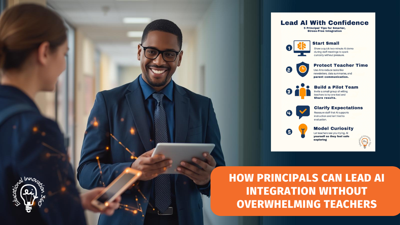 How Principals Can Lead AI Integration Without Overwhelming Teachers