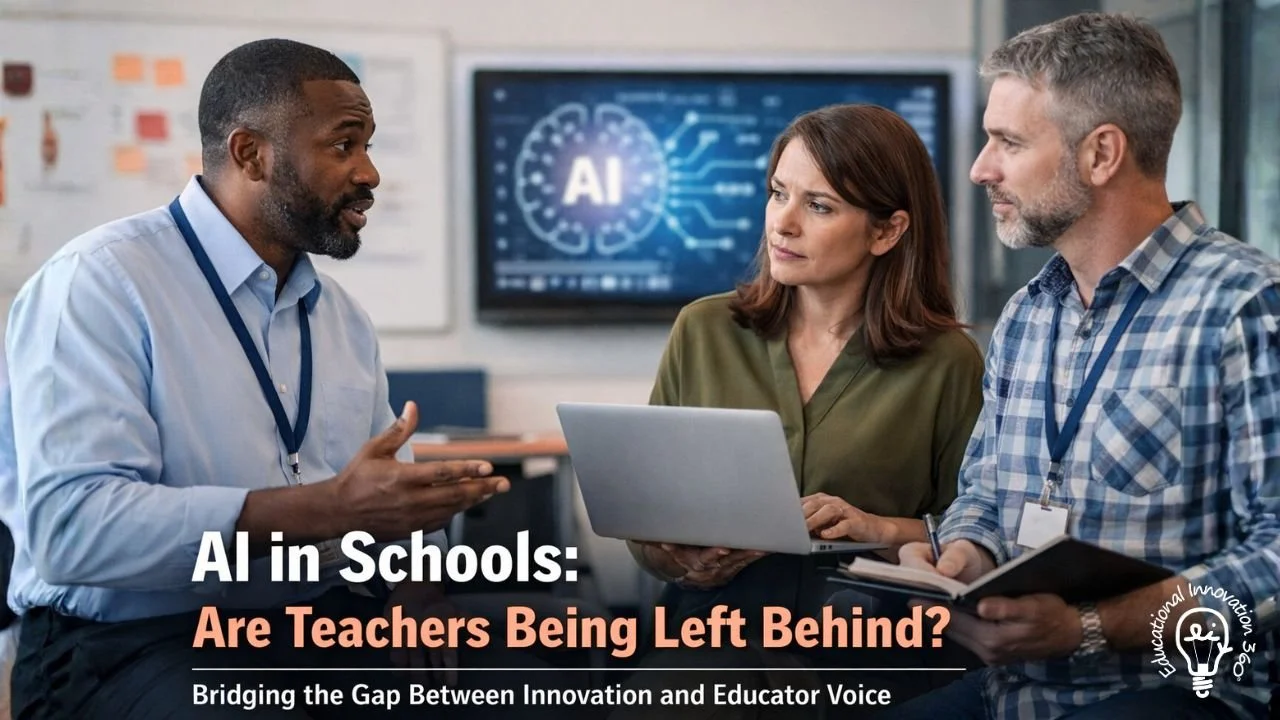 When Teachers Are the Last to Know: AI in K–12 and the Educator Voice Gap