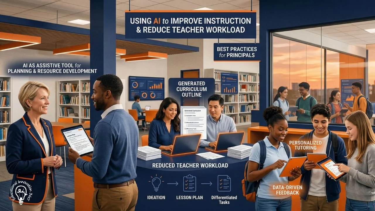How Principals Can Use AI to Improve Instruction and Reduce Teacher Workload