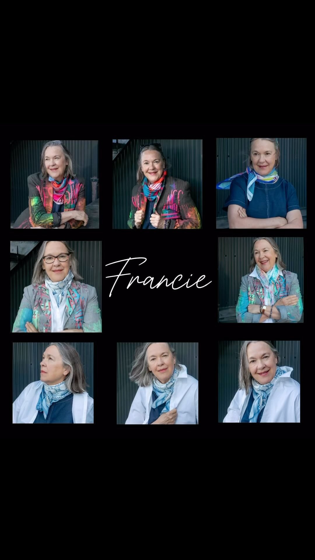 Francie (60+) my beautiful long “not-seen” cousin from Australia came to visit me in NYC.
Asked about having a portrait taken, this is what she responded.
“Definitely not - my initial reaction was to decline! It was too confron
