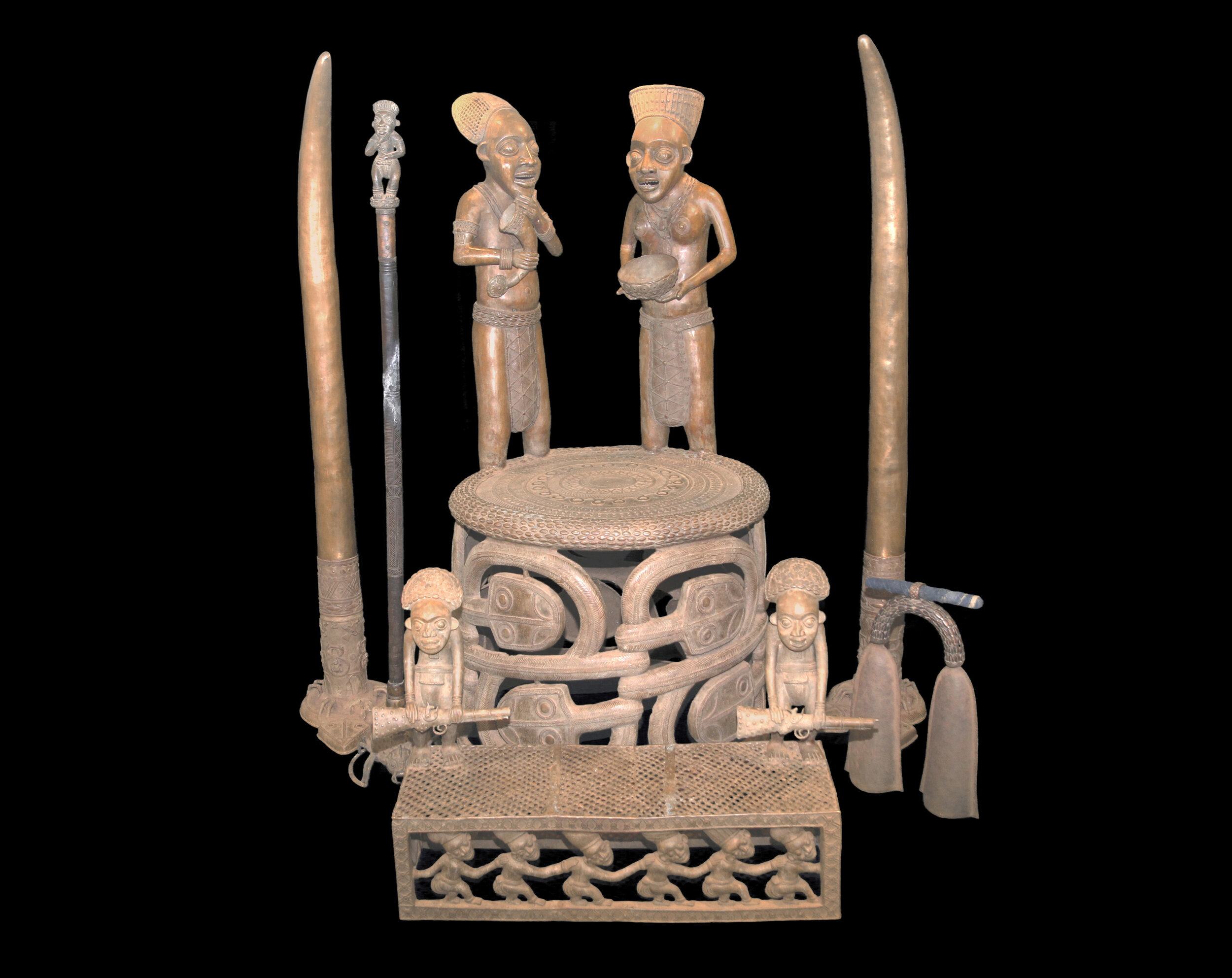 Ngouot Bronze Throne