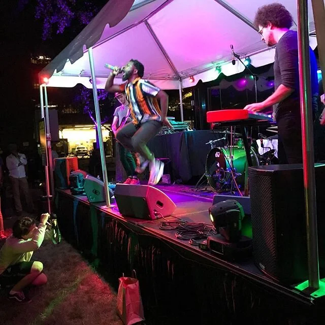 🎶 @latrelljames @peabodyessex #pemblockparty