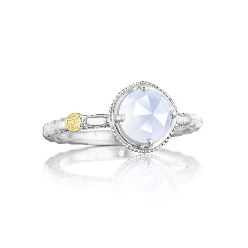 tacori simply gem ring featuring chalcedony — Facets Jewellery