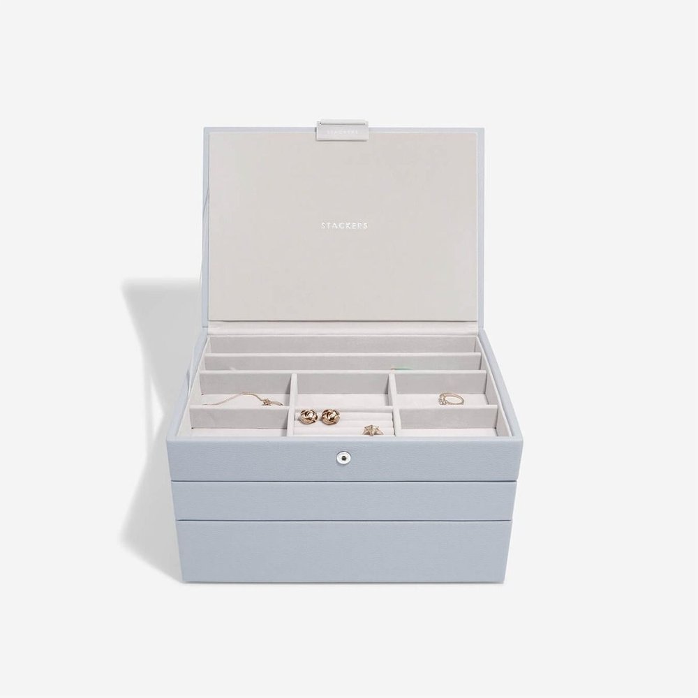 stackers lavender classic jewellery box — Facets Jewellery