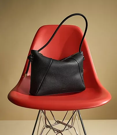 Fossil Willa shoulder bag black — Facets Jewellery