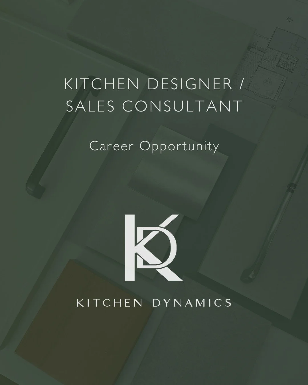 We&rsquo;re Hiring | Kitchen Designer / Sales Consultant &ndash; Whitianga

Kitchen Dynamics is growing, and we&rsquo;re looking for a Kitchen Designer / Sales Consultant to join our new Whitianga studio.

If you have a passion for design, enjoy work