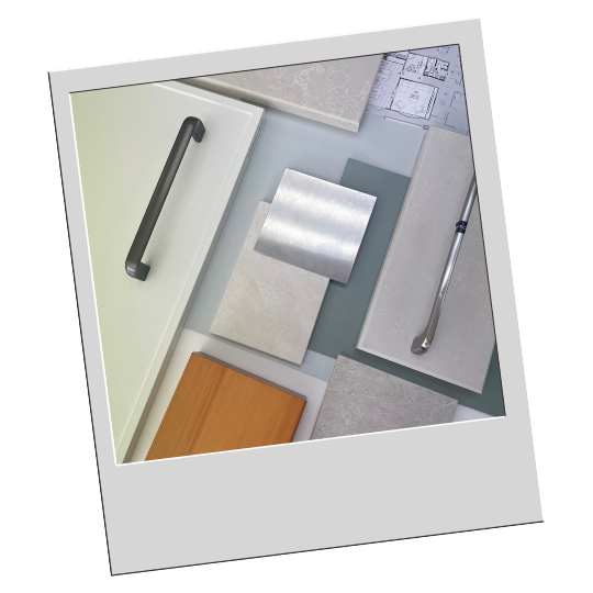 handle and laminate samples