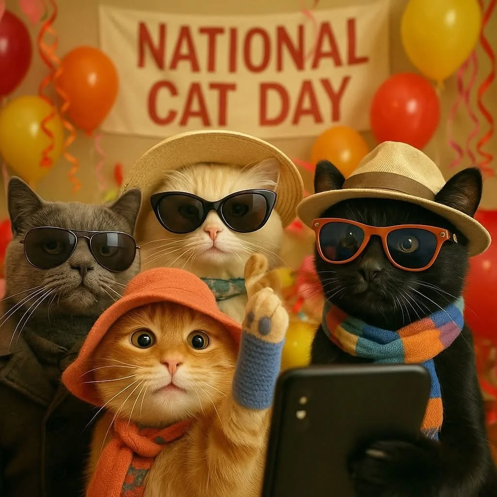 Happy National Cat Day! Scroll through to see some of our adorable adoptable kitties ☀️💕
.
Please message us if you would like to meet any of our foster babies.  If you can&rsquo;t adopt we need foster parents always! 
.
Can&rsquo;t foster or adopt?