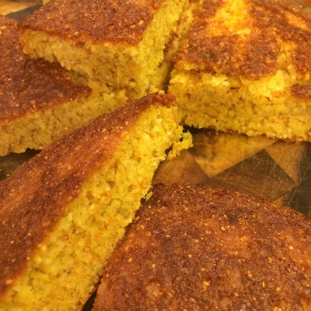 Cornbread Stuffing with Sausage, Apple, Celery & Sage