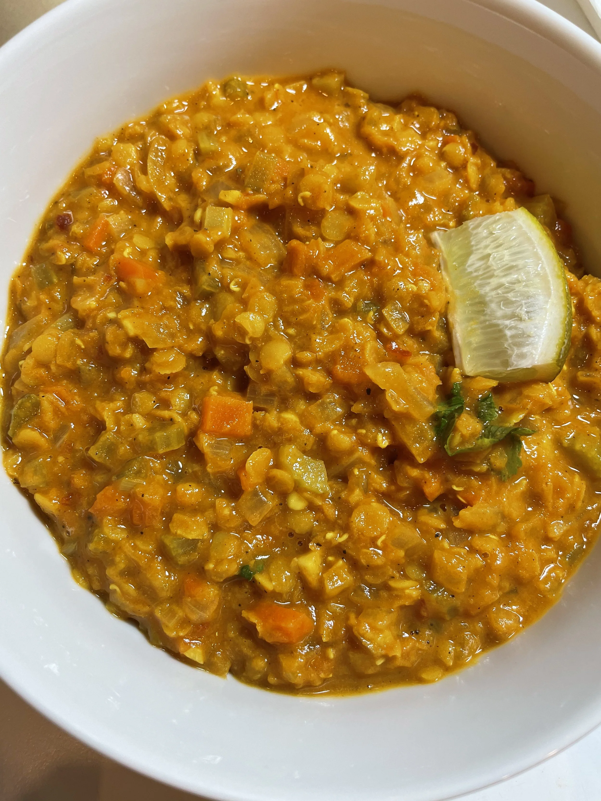 Curried Red Lentils